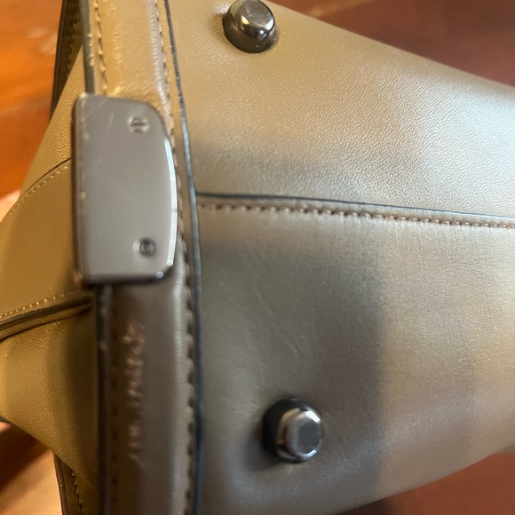 Coach Two Way Handbag - Taupe - Picture 7 of 13